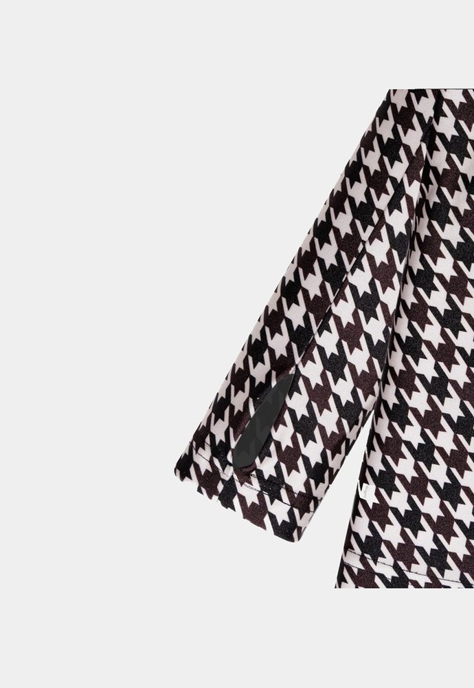 Cacharrel Skin Estampada Pied Coq da Forlegs em detalhe