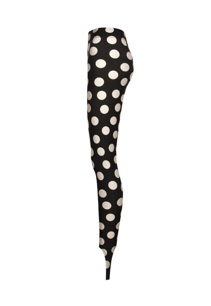 Calça Fuseau Estampada City Dots and Dots da Forlegs vista de lado