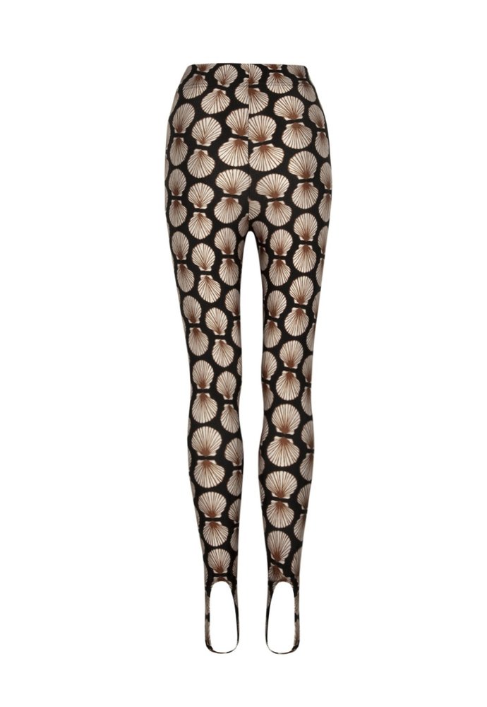 Calça Lycra Fuseau City Coquille da Forlegs vista de costas