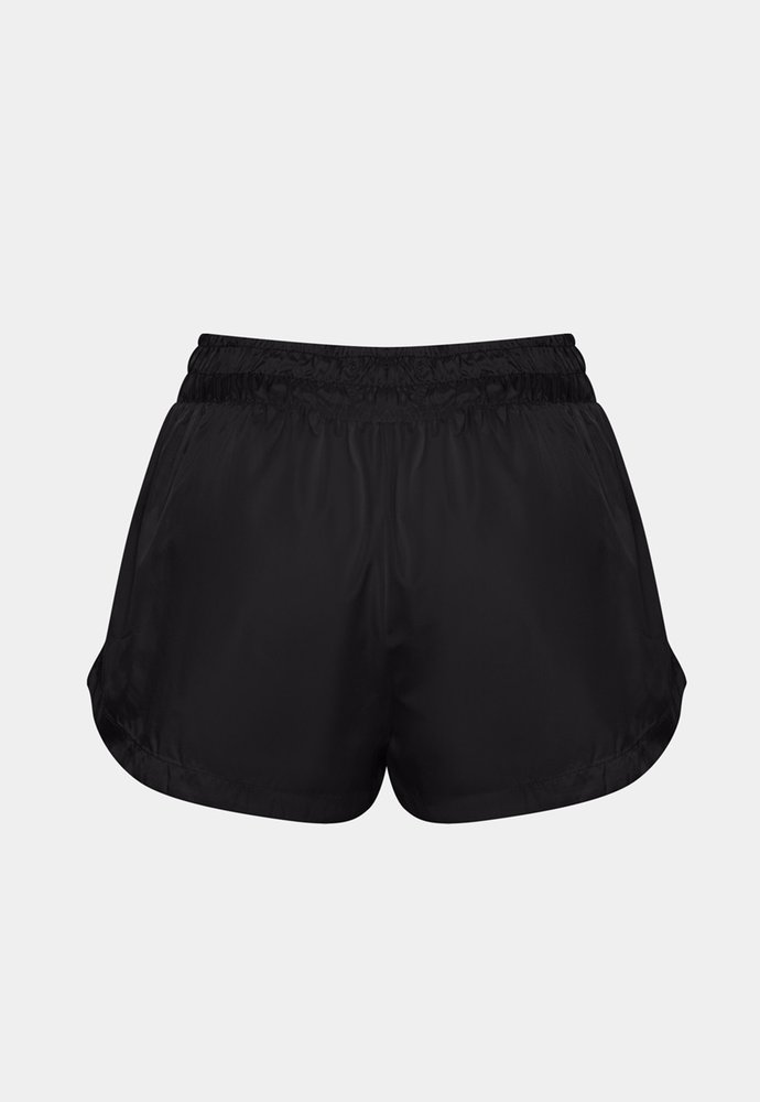 Shorts Parachute Open Air Preto da Forlegs vista de costas